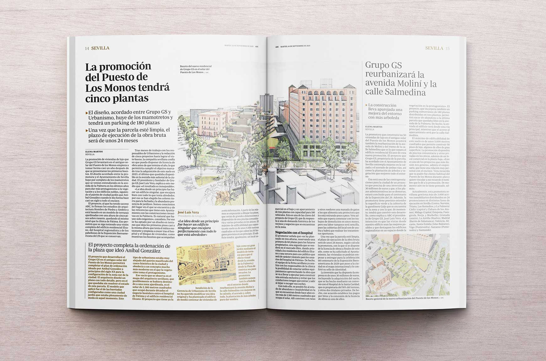 La promoción del Puesto de Los Monos tendrá cinco plantas y ...